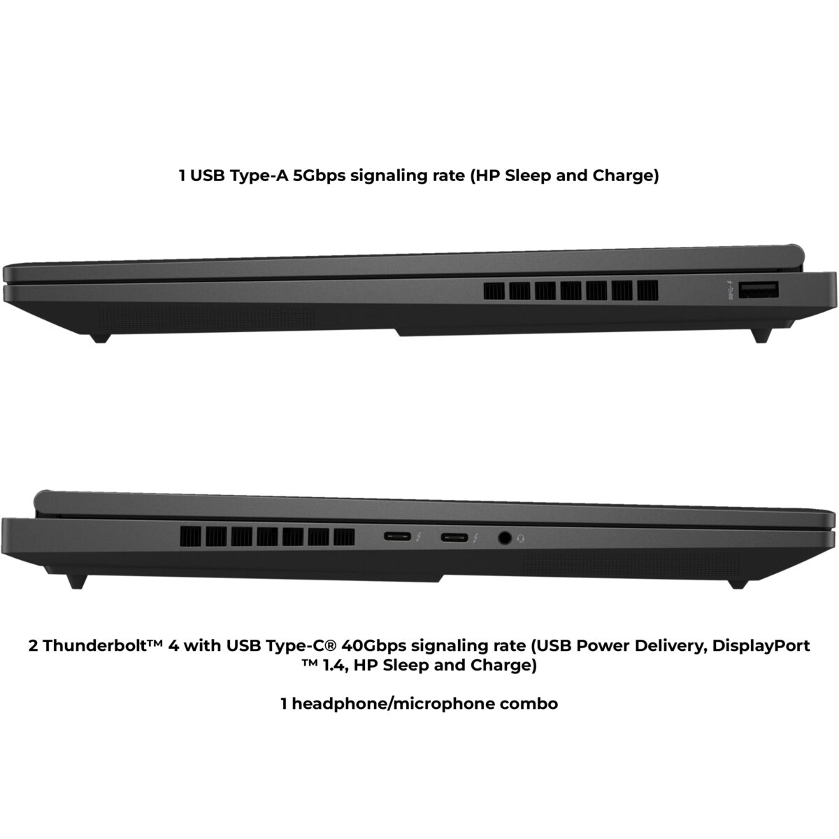 لپ تاپ 16.1 اینچی اچ پی مدل HP Omen 16T WF100 i7(14700HX)-16GB-1TB SSD-8GB RTX4070 - تصویر 3
